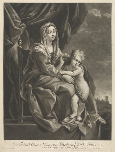 Vierge et Enfant - John Simon