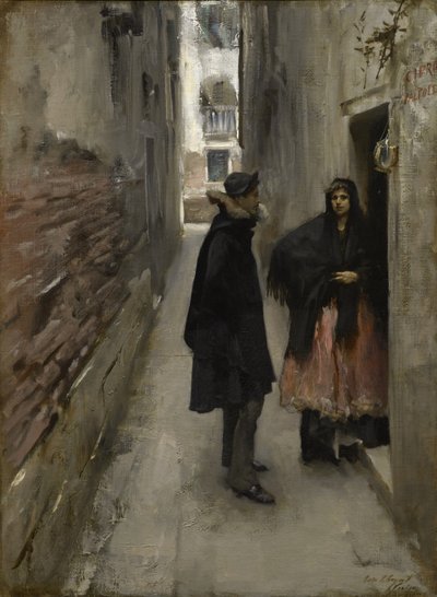 Une rue à Venise, c.1880-82 - John Singer Sargent
