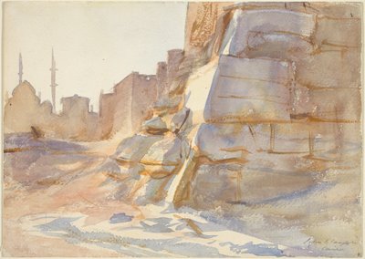 Le Caire, vers 1891 - John Singer Sargent