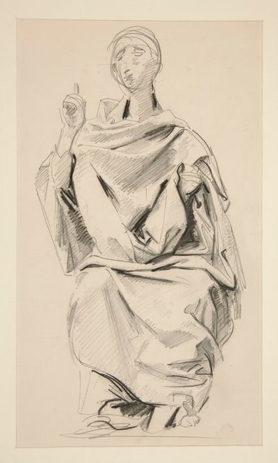 Figure drapée - John Singer Sargent