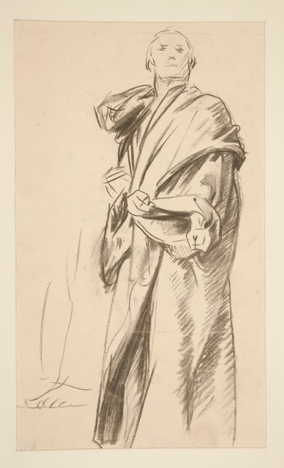 Figure drapée debout - John Singer Sargent