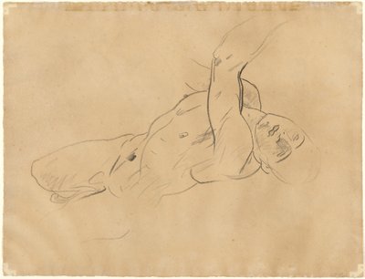 Nu masculin tombant (verso) - John Singer Sargent