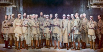 Officiers généraux de la Première Guerre mondiale - John Singer Sargent