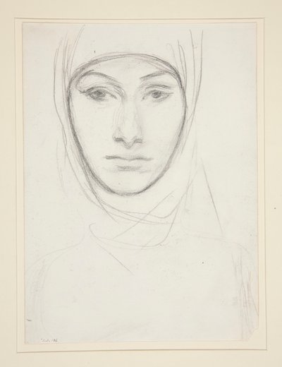 Tête de femme - John Singer Sargent