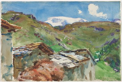 Dans le Tyrol autrichien - John Singer Sargent