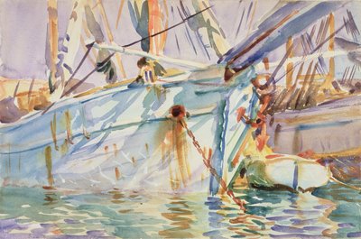 Dans un port levantin - John Singer Sargent