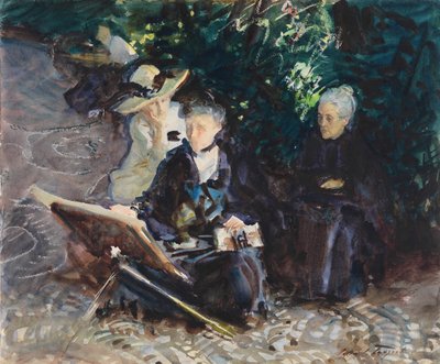 Dans le Generalife - John Singer Sargent
