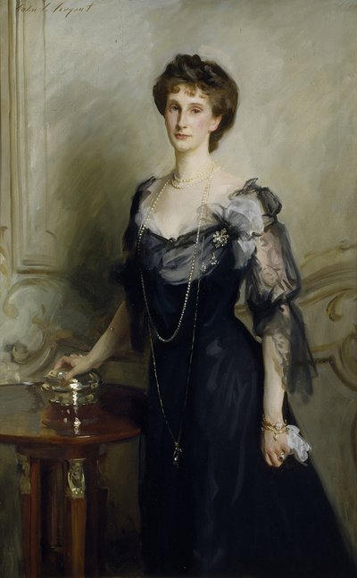 Lady Evelyn Cavendish (huile sur toile) - John Singer Sargent