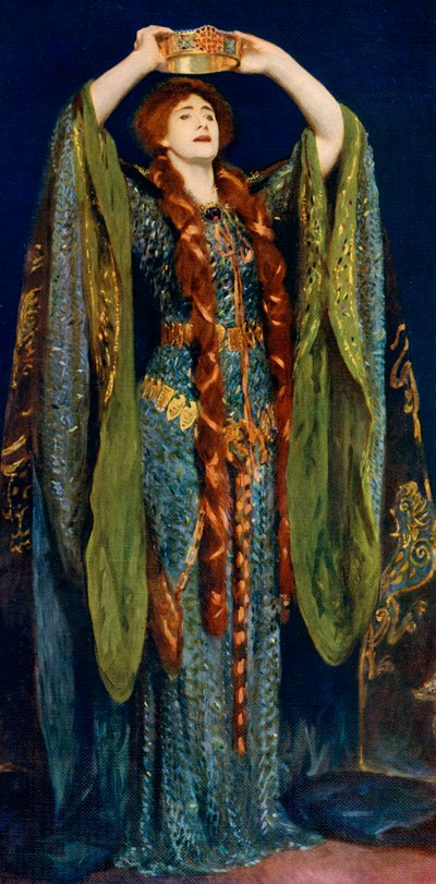 Mlle Ellen Terry en Lady Macbeth, 1906, 1912 - John Singer Sargent