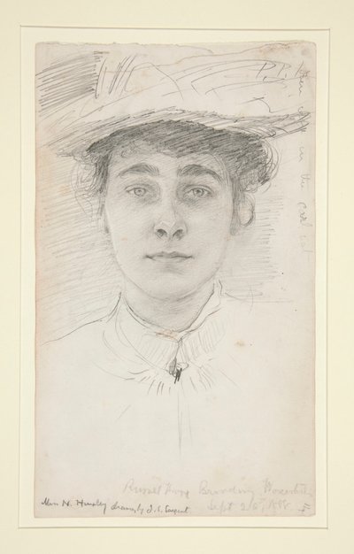Mlle N. Huxley - John Singer Sargent