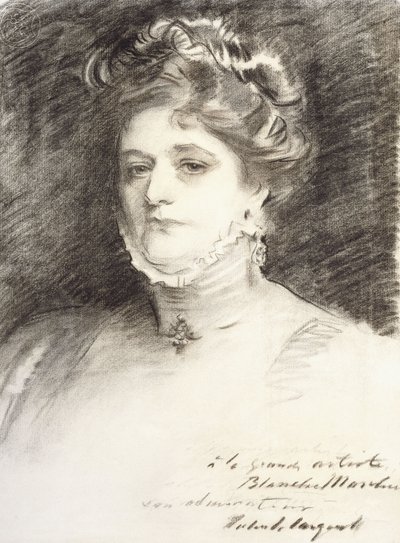 Portrait de Blanche Marchesi - John Singer Sargent