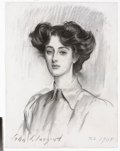 Portrait de Lady Elsie Meyer, février 1908 - John Singer Sargent