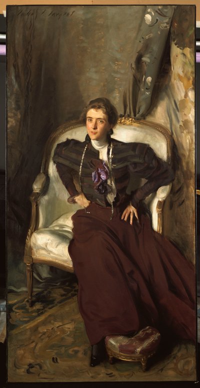 Portrait de Mme Alice Brisbane Thursby, 1898 - John Singer Sargent