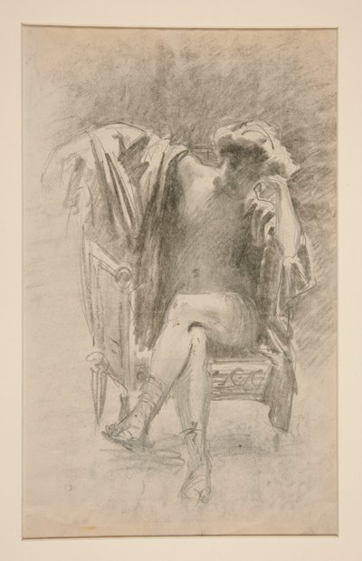 Figure assise - John Singer Sargent