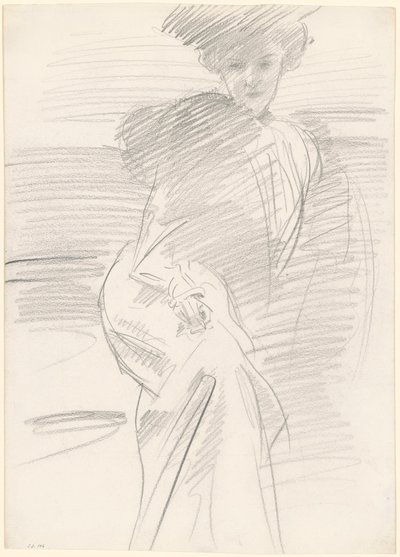 Femme assise, vers 1890-1900 - John Singer Sargent