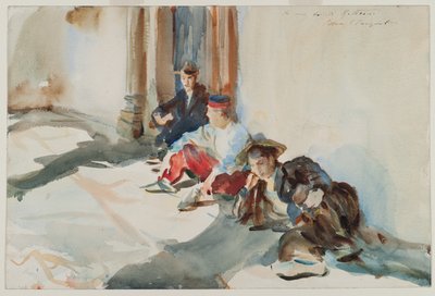 Soldats espagnols, vers 1902-03 - John Singer Sargent