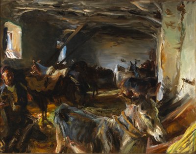 Écurie à Cuenca, 1903 - John Singer Sargent