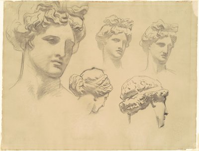 Études pour Apollon et les Muses - John Singer Sargent