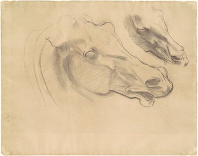 Études pour "Apollon dans son char avec les Heures" - John Singer Sargent