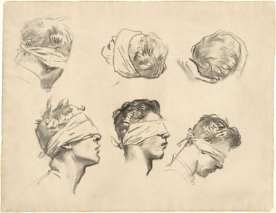 Études pour "Gassed" - John Singer Sargent