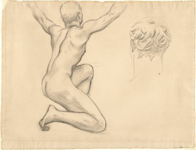 Études pour "La révélation de la vérité" - John Singer Sargent
