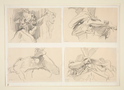 Études de Cellini - John Singer Sargent