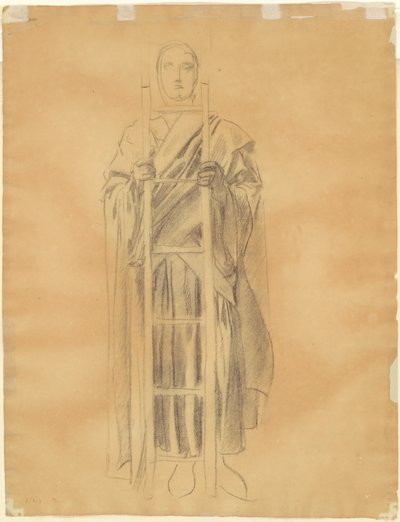 Étude pour "Dogme de la Rédemption : Frise des Anges" (verso) - John Singer Sargent