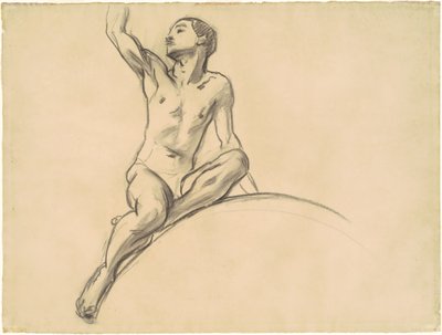 Étude pour Figure au-dessus de la Musique - John Singer Sargent