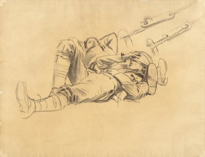 Étude pour Gassed, 1918-9 - John Singer Sargent