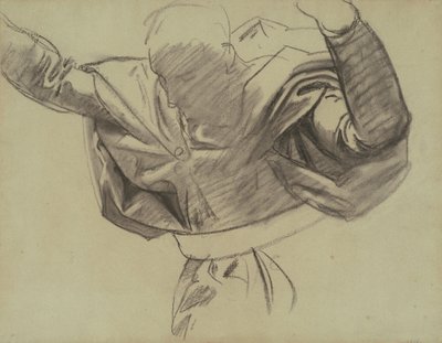 Étude pour la Servante du Seigneur - John Singer Sargent