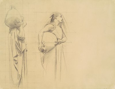 Étude pour Les Danaïdes, 1922-1925 - John Singer Sargent