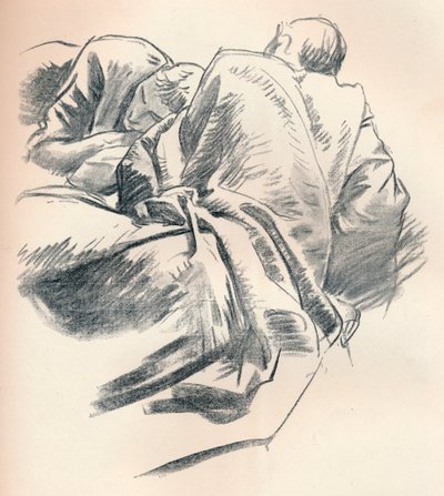 Étude de draperie, vers 1916 - John Singer Sargent