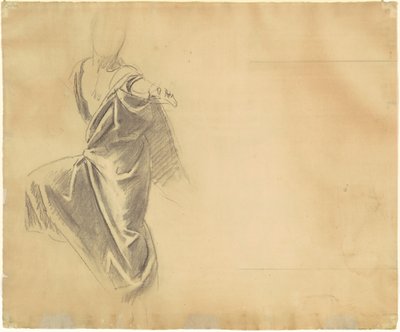 Étude de draperie (verso) - John Singer Sargent