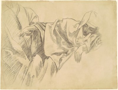 Étude de la crucifixion pour "Les quinze mystères du rosaire" - John Singer Sargent