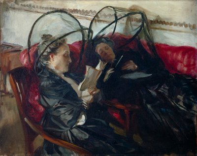 Suédois :  Moustiquaires Myggnät - John Singer Sargent