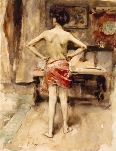 Le Modèle, 1876 - John Singer Sargent