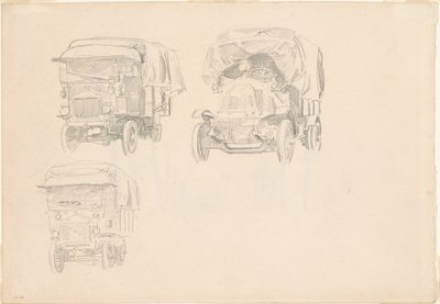 Camions [recto] - John Singer Sargent