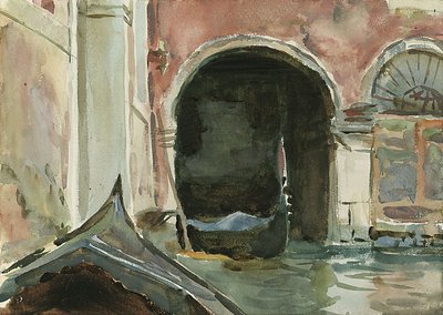 Canal vénitien - John Singer Sargent