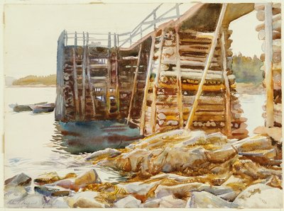 Quai à Ironbound, 1922 - John Singer Sargent