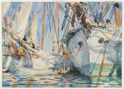 Navires blancs - John Singer Sargent