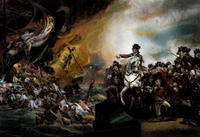 Grand Siège de Gibraltar - John Singleton (after) Copley