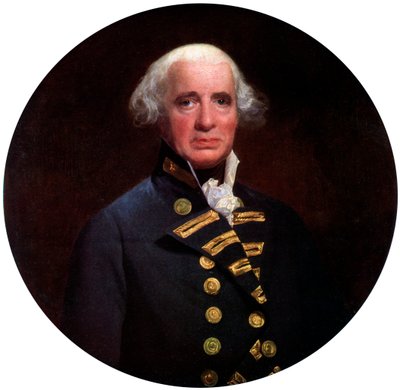 Amiral Richard, comte de Howe, 1794, vers 1920 - John Singleton Copley