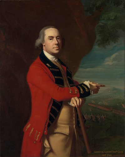Général Thomas Gage - John Singleton Copley