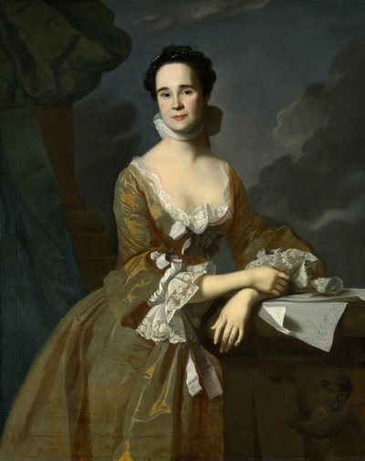 Mme Daniel Hubbard Mary Greene - John Singleton Copley