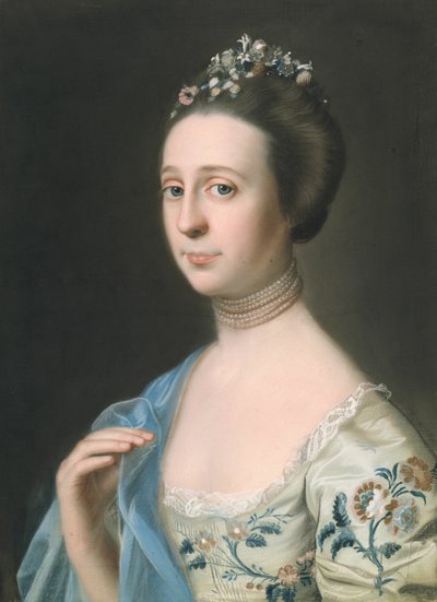 Mme Henry Hill Anna Barrett - John Singleton Copley