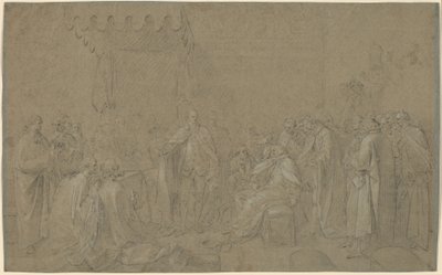 Étude pour "La mort du comte de Chatham" - John Singleton Copley