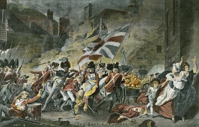 La Bataille de Jersey, 1781 - John Singleton Copley