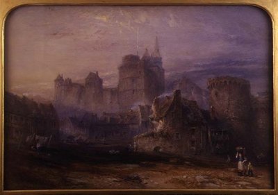 Le Château de la Tremoille, Vitré - John Skinner Prout