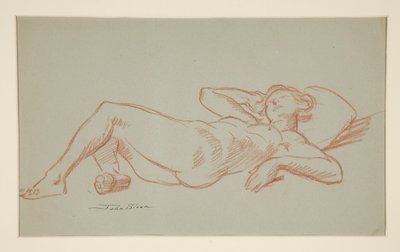 Modèle reposant - John French Sloan