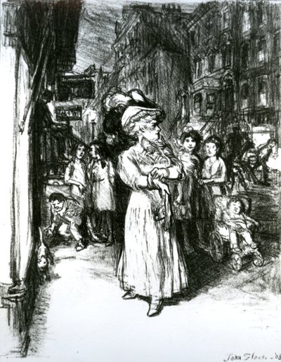 Sixième Avenue et 30ème Rue - John French Sloan